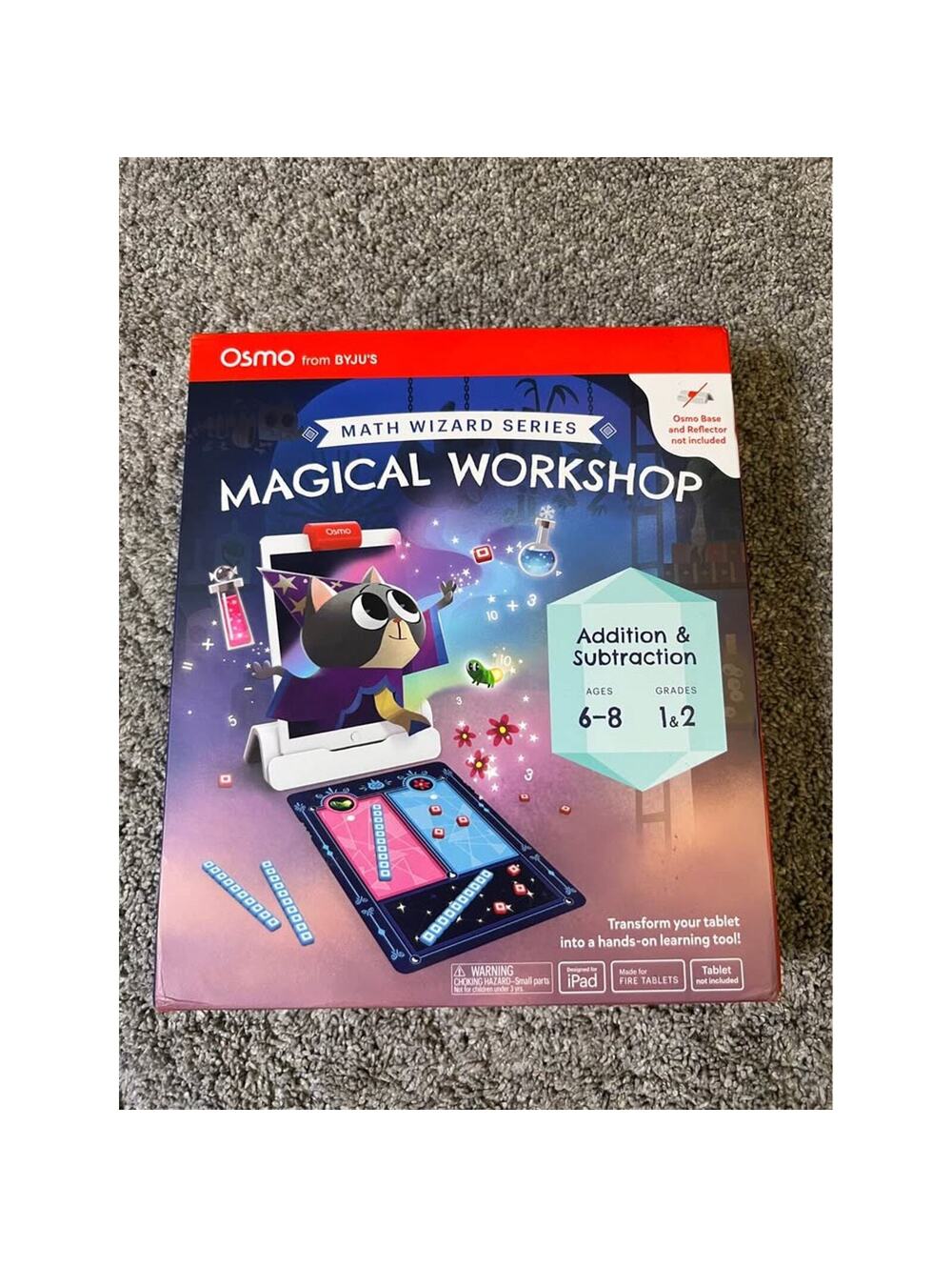 Osmo Math Wizard Series Magical Workshop Addition & Subtraction Ages 6-8 NEW